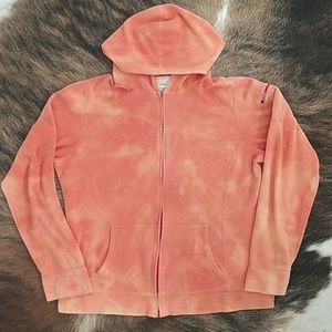 L.L. Bean Custom Bleach Dye Women's Fleece Hoodie